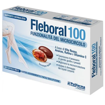 Fleboral 100 30 capsule molli