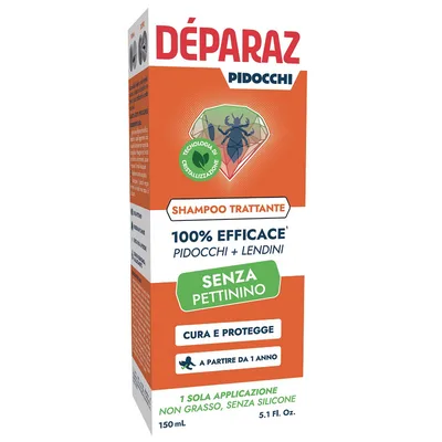 Deparaz shampoo trattante anti pidocchio 150 ml