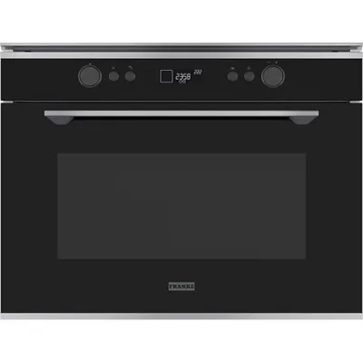 Franke: Forno microonde Mythos FMY 45 MW XS 131.0606.105 finitura inox satinato - cristallo nero da 60 cm