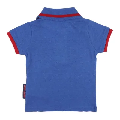 Maglia a Maniche Corte per Bambini Spider-Man Azzurro