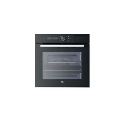 Master Kitchen Forno multifunzione Full Steam da incasso OMK 14K1T FS SP BK finitura vetro nero da 60 cm