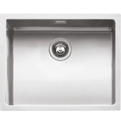 Barazza Lavello sottotop a una vasca QUADRA R15 1x5040S finitura inox satinato da 50x40 cm - IN PROMOZIONE FINO AL 6/07