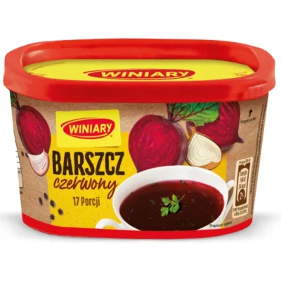 Barszcz Czerwony Winiary La Tradizionale Zuppa di Barbabietole Polacca 17 porzioni