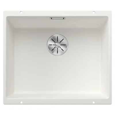 Blanco Lavello a una vasca SUBLINE 500-U Platinum 5523436 finitura bianco da 53x46 cm - Sottotop