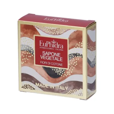 EUPHIDRA SAPONE VEGETALE FIORI COTONE