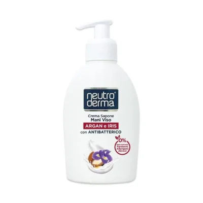 Neutro Derma Crema Sapone Mani Viso Argan e Iris 300 ml