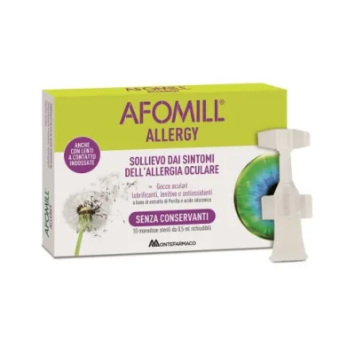 AFOMILL ALLERGY GOCCE OCULARI 10 FLACONI