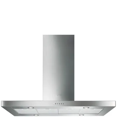 Smeg Cappa a isola KI120XE finitura acciaio inox da 120 cm