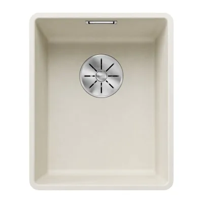 Blanco Lavello una vasca SUBLINE 320-F 1527159 finitura soft white da 34.7x42.7 cm - Filotop