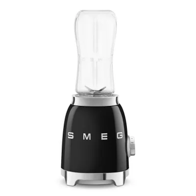 PRONTA CONSEGNA - Smeg Frullatore compatto PBF01BLEU finitura nero