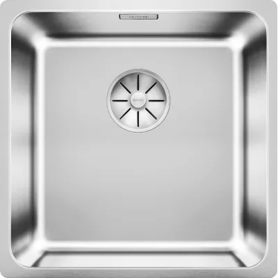 Blanco | Lavello una vasca SOLIS 400-U 1526117 in acciaio inox da 44x44 cm - Sottotop