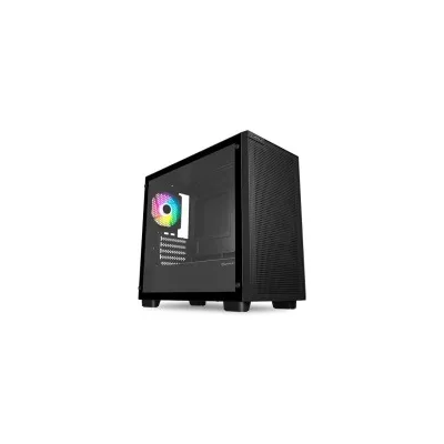 Case Unykach Revelat Mesh Edge Micro UK121806 ATX/ITX Pannello laterale in vetro temperato USB-A 2.0, USB-3.0 e audio