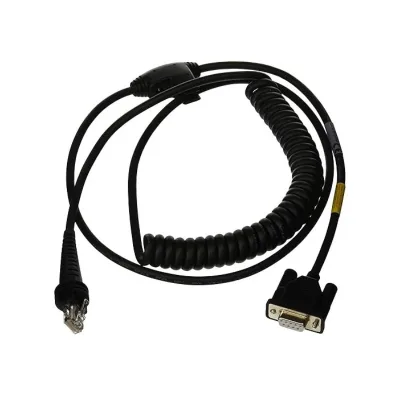 HONEYWELL CAVO RS232 NERO DB9 FEMALE COILED CBL-020-300-C00