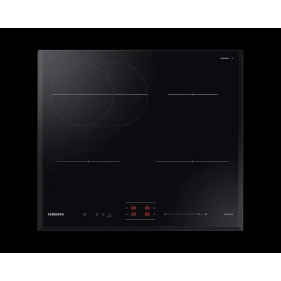 Samsung: Piano cottura a induzione NZ64B4016KK in vetroceramica nero da 60 cm