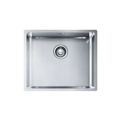 PRONTA CONSEGNA - Franke: Lavello una vasca Franke Box BXX 210-50/110-50 127.0369.282 finitura inox satinato da 54x45 cm