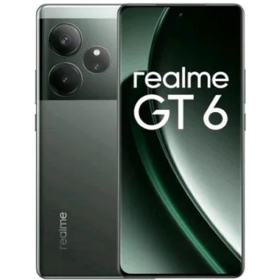 REALME GT 6 5G DUAL SIM 6.78" OCTA CORE 512GB RAM 16GB 5G ITALIA RAZOR GREEN