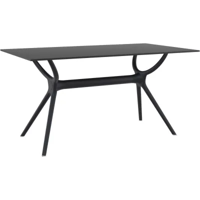 Siesta Tavolo Fisso Hi-Tech Air Table 140 art. 705 con struttura in plastica e piano in laminato compatto HPL da 140x80 cm