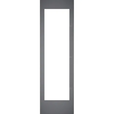 Gaggenau Cornice porta in acciaio inox spazzolato scuro RVA421622L con maniglia - RICHIEDERE PREVENTIVO