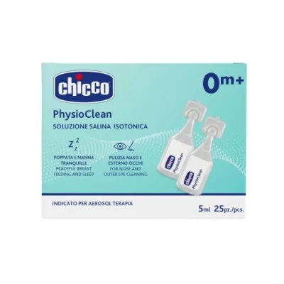 CHICCO PHYSIOCLEAN SOLUZIONE ISOTONICA 25PZ 5ML