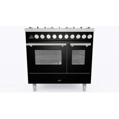 Ilve Cucina PD09W Professional Plus PD096DWE3 doppio forno e piano cottura 6 fuochi con dual da 90 cm - PROMOZIONE ATTIVA FINO AL 19/10