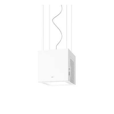 Elica Cappa filtrante a isola THE KUB SUSPENDED WH/F/32 PRF0214983 finitura bianco da 32 cm - PROMO ATTIVA FINO AL 26/10