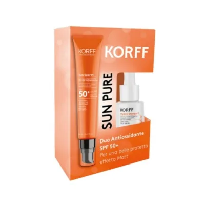 KORFF SUN PURE FLUIDO MATT + SIERO GLOW OMAGGIO