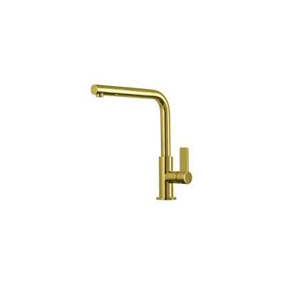 Foster Miscelatore monocomando con canna girevole 8497 700 finitura ottone PVD gold - IN PROMOZIONE FINO AL 30/06