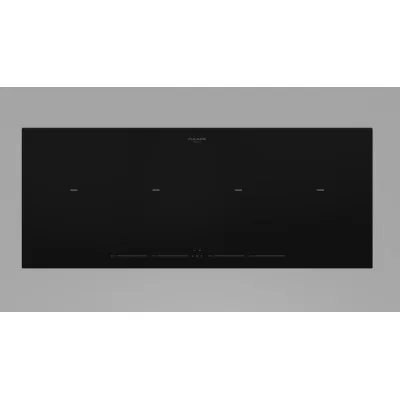 Fulgor Piano cottura a induzione in linea FCHL 904 ID TS BK in vetroceramica nero da 90 cm