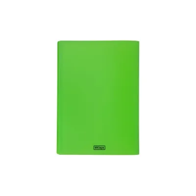 Cartella MKtape con 60 portadocumenti Formato Folio Colore VERDE
