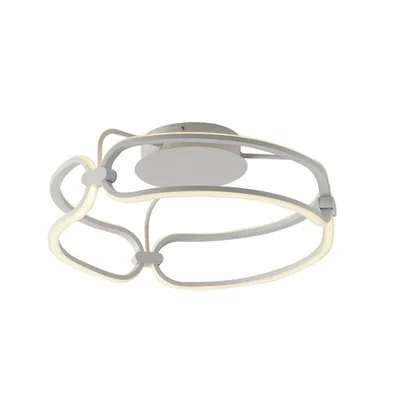 Plafoniera Led Bianca 33W 2970Lm 4000K 44X44X17Cm