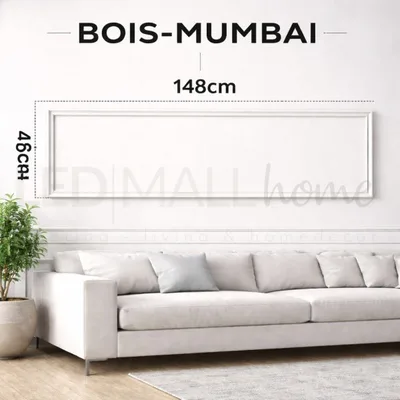 Kit Boiserie LEDMall Home Pronto da Montare con Bordi Pretagliati mod. MUMBAI