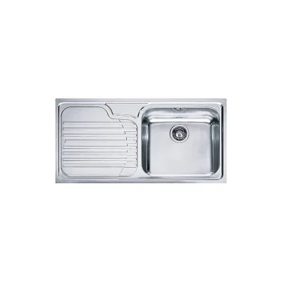 PRONTA CONSEGNA - Franke: Lavello una vasca con gocciolatoio a sinistra Galassia GAX 611 101.0017.508 finitura inox satinato da 100x50 cm