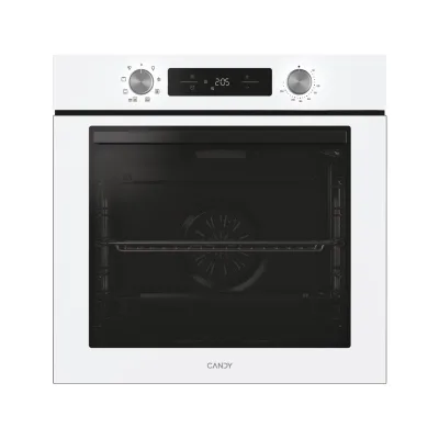 PRONTA CONSEGNA - Candy Forno elettrico ventilato da incasso CA6N3T1HTW finitura vetro bianco da 60 cm