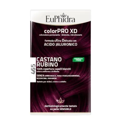 EUPHIDRA COLORPRO XD465 CASTANO RUBINO