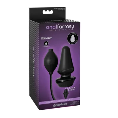 Plug anale gonfiabile Premium inserto ano stimolante 15 cm x 7 max circa anal