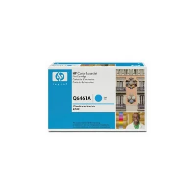 Toner ORIGINALE HP COLOR LASERJET 4730 Q6461A CIANO 12K