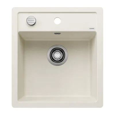 Blanco Lavello una vasca DALAGO 45-F 1527060 finitura soft white da 45.5x50 cm - Filotop