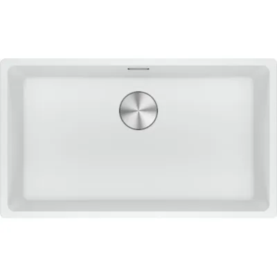 PRONTA CONSEGNA - Franke: Lavello una vasca Vasche Sottotop Maris MRG 110-72 125.0686.711 finitura fragranite bianco da 75.3x43.3 cm