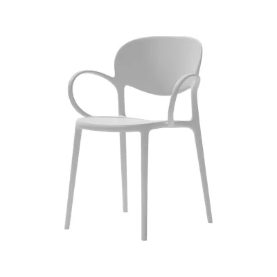 Connubia Sedia Abby CB2192 in polipropilene - Con braccioli - IN PROMOZIONE FINO ALL' 11/07