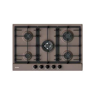 Blanco Piano cottura a gas EXCLUSIVE 7x5-5 1047147 finitura tartufo da 75 cm