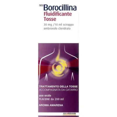 NEOBOROCILLINA FLUIDIFICANTE TOSSE SCIROPPO 200ML