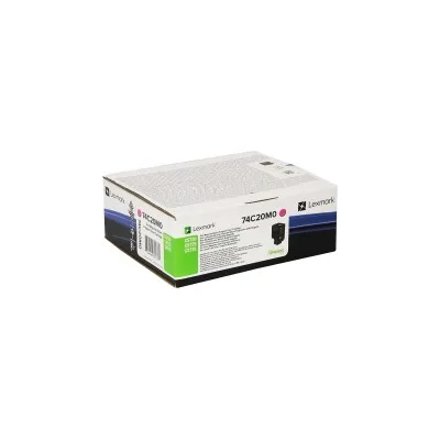 TONER ORIGINALE LEXMARK CS720 CX725 CX725 MAGENTA 74C20M0 3K