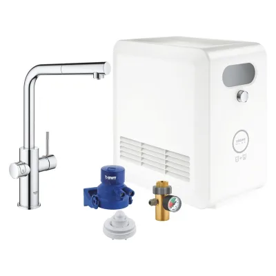 Grohe Miscelatore Blue Professional monocomando 31326002 finitura cromo