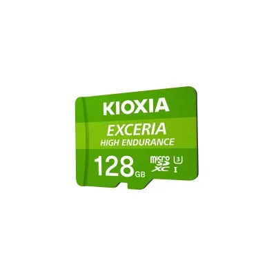 Scheda Memoria Micro SDXC Kioxia Exceria High Endurance da 128 GB UHS-I Classe 10 100 Mb/s LMHE1G128GG2