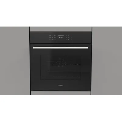 Fulgor Forno elettronico pirolitico FCPO 6215 P TEM BK finitura vetro nero da 60 cm