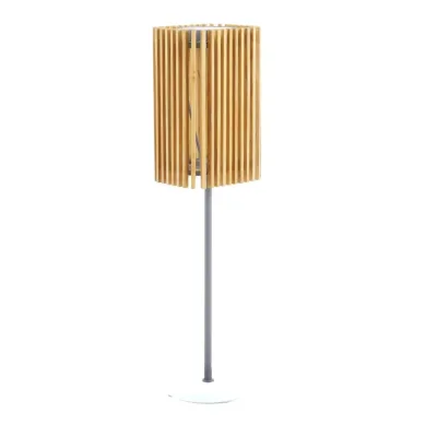 Unopiù Piantana da esterno SOLARE in teak e alluminio grafite da 33x25 cm - IN PROMOZIONE FINO AL 6/07