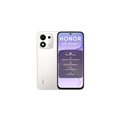 HONOR 600 SMART 5G DUAL SIM 6.87" OCTA CORE 128GB RAM 4GB 5G TIM METEOR SILVER