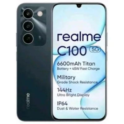 REALME C100 5G DUAL SIM 6.8" OCTA CORE 128GB RAM 4GB 5G ITALIA GREEN
