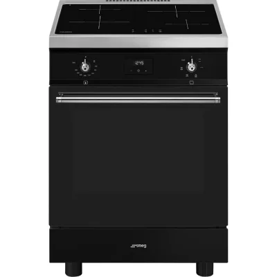 Smeg Cucina C6IMBLT2 con forno ventilato e piano cottura induzione finitura nero da 60x60 cm - IN PROMOZIONE FINO AL 30/06