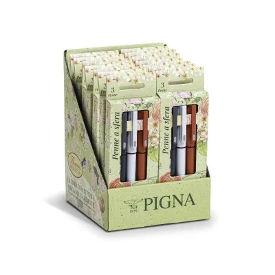 PIGNA BL3 PENNE FLOWERS-NERO/ROSSO/BLU 023243200